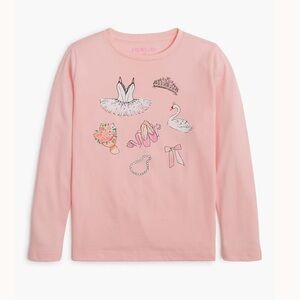 J crew Girls' swan ballet graphic tee Ballet Essentials Graph